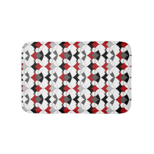 Abstract tribal ornament . bathroom mat
