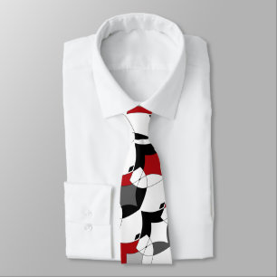 Abstract tribal ornament . neck tie