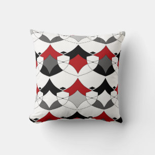 Abstract tribal ornament . throw pillow