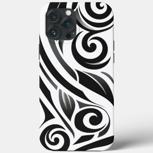 Abstract tribal Tote bag Case-Mate iPhone Case (Back)