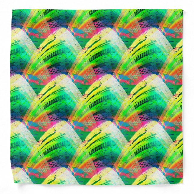 Abstract Tropical Bandana (Front)