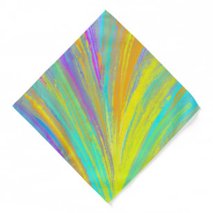 Abstract Tropical Summer Fun Bandana