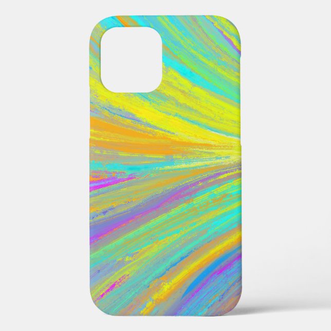 Abstract Tropical Summer Fun Case-Mate iPhone Case (Back)