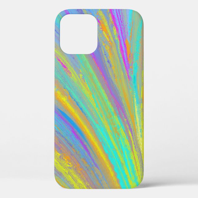 Abstract Tropical Summer Fun Case-Mate iPhone Case (Back)