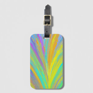 Abstract Tropical Summer Fun Luggage Tag