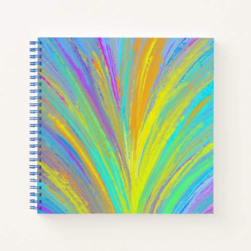 Abstract Tropical Summer Fun Notebook