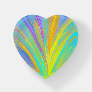 Abstract Tropical Summer Fun Paperweight