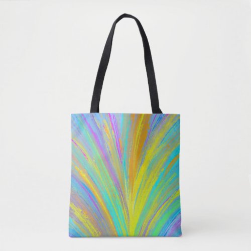 Abstract Tropical Summer Fun Tote Bag