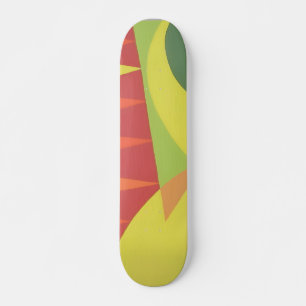 Abstract Tropicana Skateboard Deck