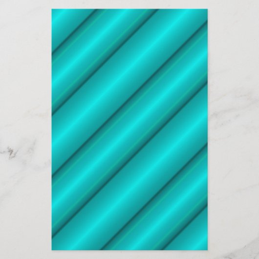 Abstract Tubes in Teal (Front)