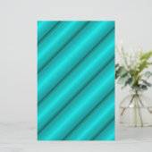 Abstract Tubes in Teal (Standing Front)