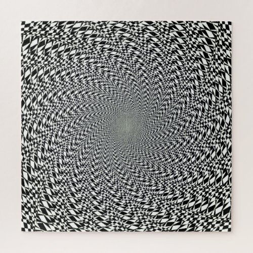 Abstract Tunnel Jigsaw Puzzle