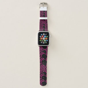Abstract Tunnel Trippy Swirls Apple Watch Band