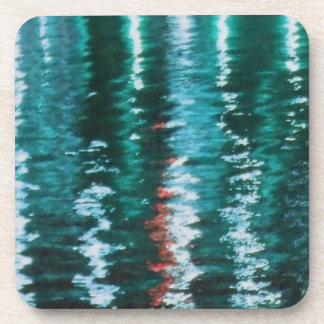 Abstract Turquoise Water Coasters