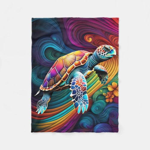 ABSTRACT TURTLE BLANKET