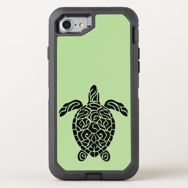 Abstract Turtle iPhone 8/7 Otterbox Case (Back)