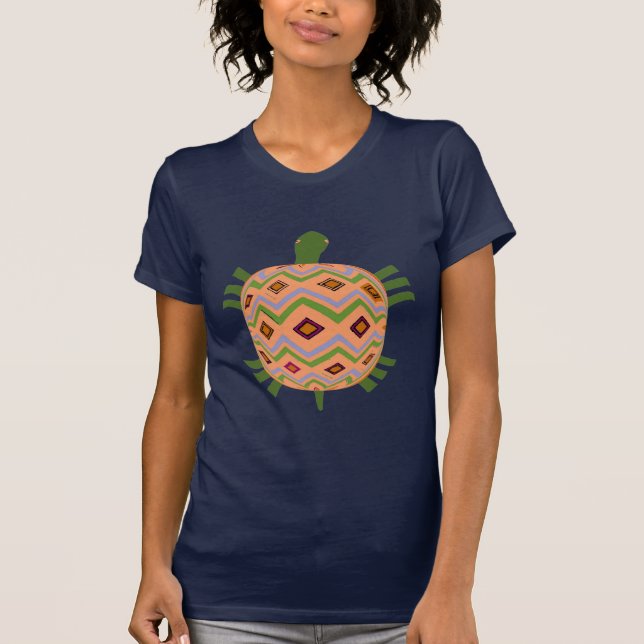 Abstract Turtle T-Shirt (Front)