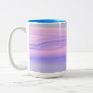 abstract Two-Tone coffee mug
