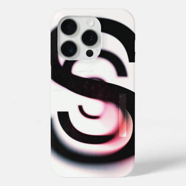 Abstract Typography "Silo" Phone Case (Back)