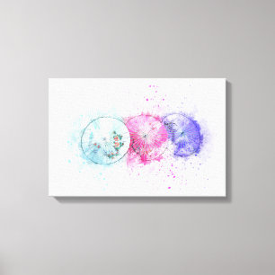 Abstract  Umbrella Art  Canvas Print