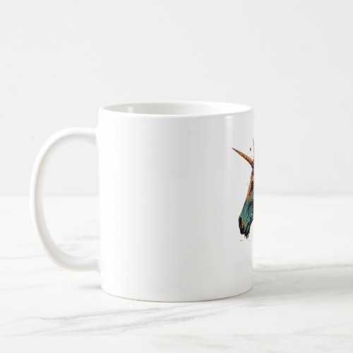 Abstract Unicorn Coffee Mug