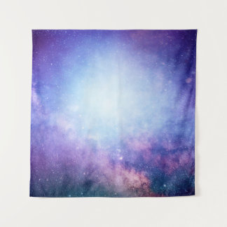 Abstract universe smoke stars tapestry