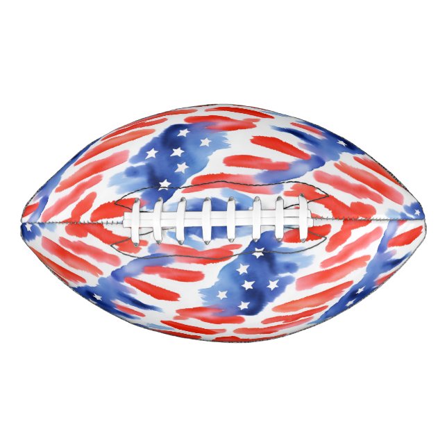Abstract US Flag - Football (Front)