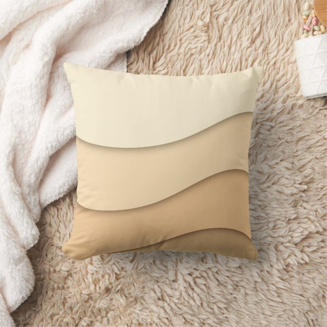 Abstract vector template throw pillow (Blanket)