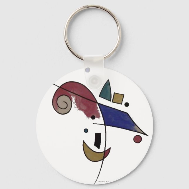 Abstract Venedig Keychain (Front)