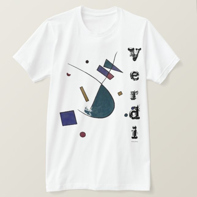 Abstract Verdi T-Shirt (Design Front)