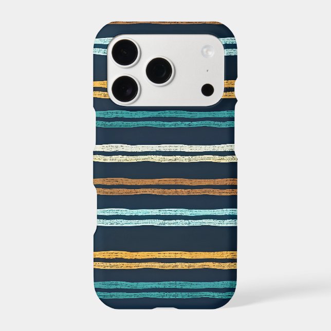 Abstract Vertical Lines pattern Iphone Case (Back)
