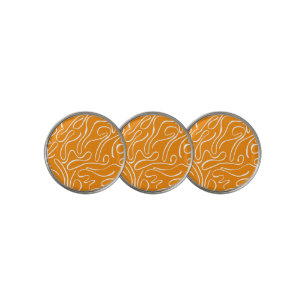 Abstract Vibes Pattern Golf Ball Marker