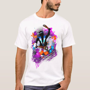 Abstract Vibrant Carnival Panman T-Shirt