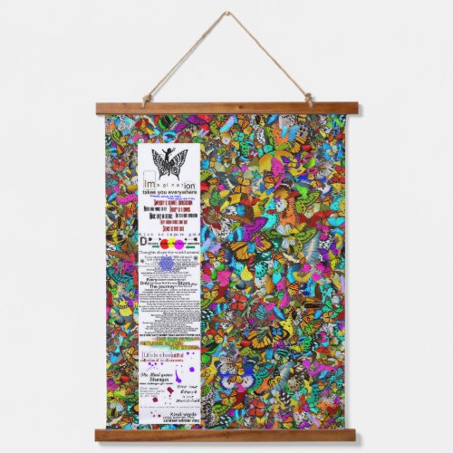 Abstract Vibrant Colorful Mosaic Painting Hanging Tapestry
