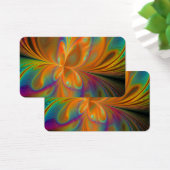 Abstract Vibrant Fractal Butterfly (Desk)