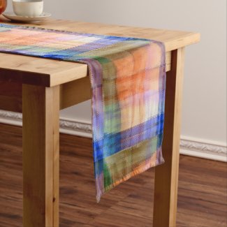 Abstract View Short Table Runner