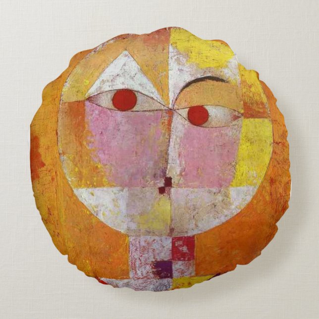 Abstract Vintage Art ~ Senecio Cushions (Back)