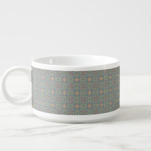 Abstract vintage background bowl