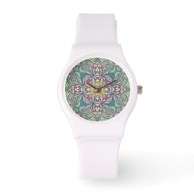 Abstract vintage background watch (Front)