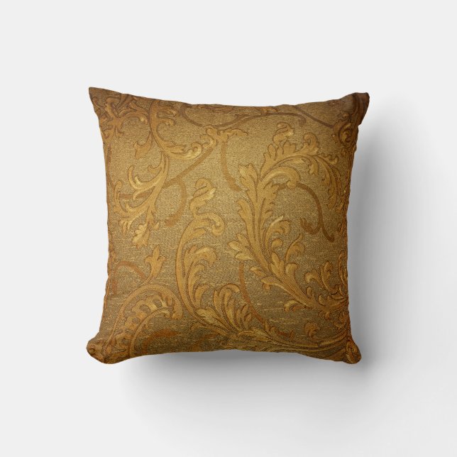 Abstract Vintage: Elegant Background. Throw Pillow (Front)