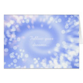 abstract violet bokeh spiral texture (Front Horizontal)