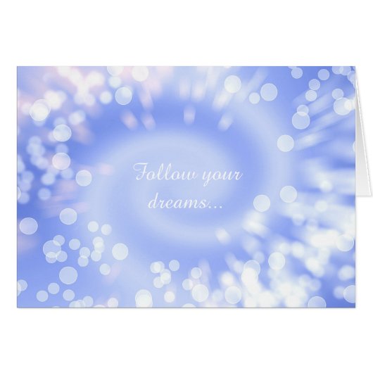 abstract violet bokeh spiral texture cards (Front Horizontal)