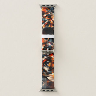Abstract Vision of Motion & Mind Apple Watch Band