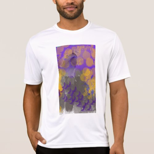 Abstract Vulture Purple  T_Shirt