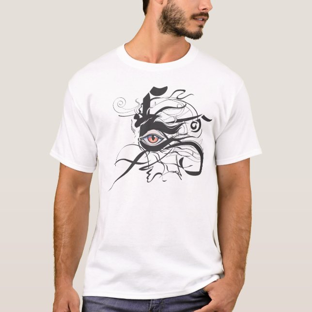 Abstract w/ eye T-shirt (Front)