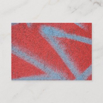 Abstract Wall Aceo Business Card by DonnaGrayson_Photos at Zazzle
