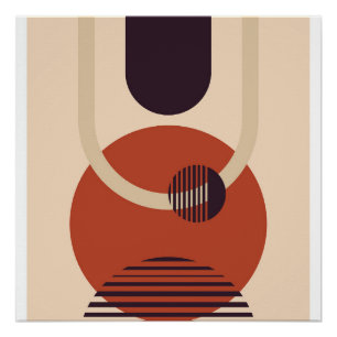  Abstract wall art shapes  