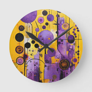 Abstract Wall Clock