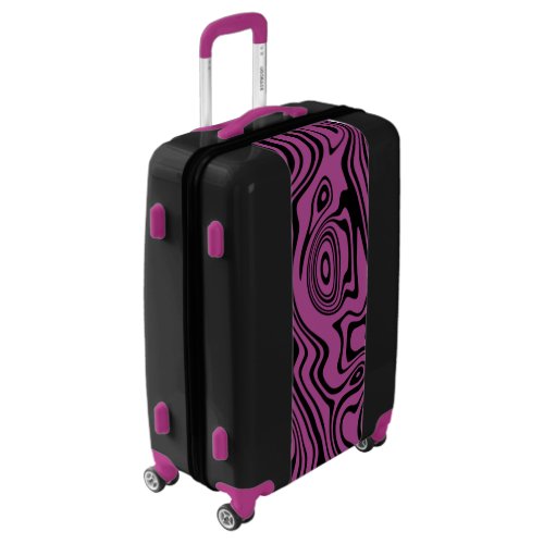 Abstract Warped Waves Luggage _ Choose Colors