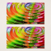 Abstract Water Color Ripples (Front & Back)